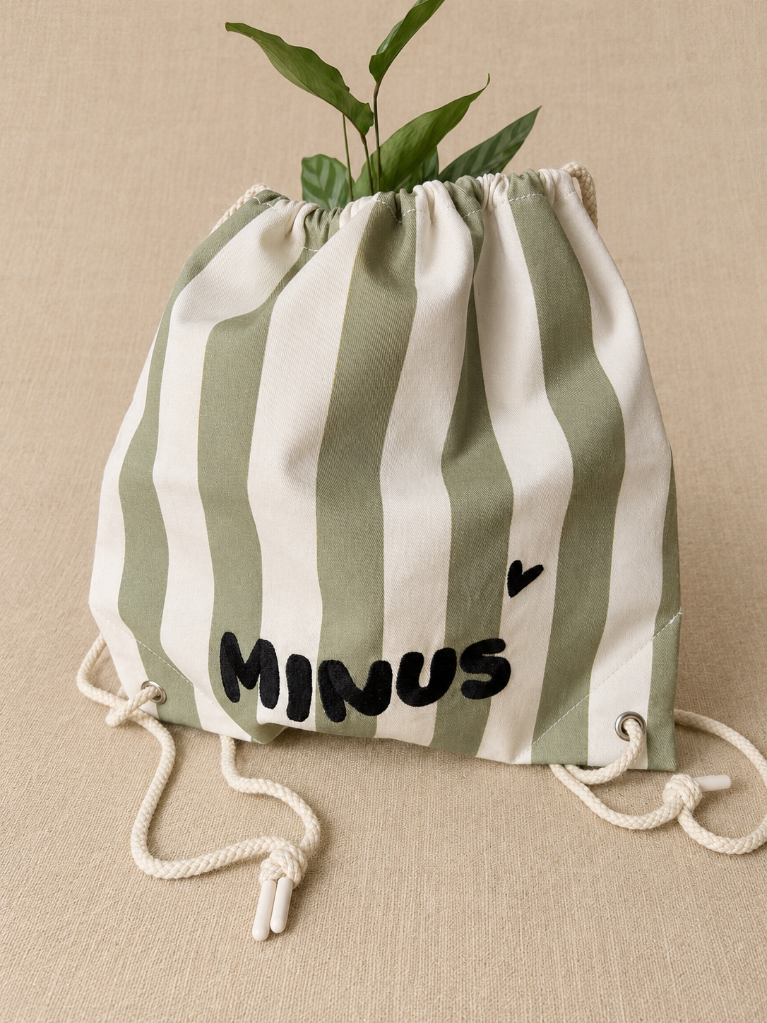 Sac à cordons enfant - Sac de gym MINUS vert