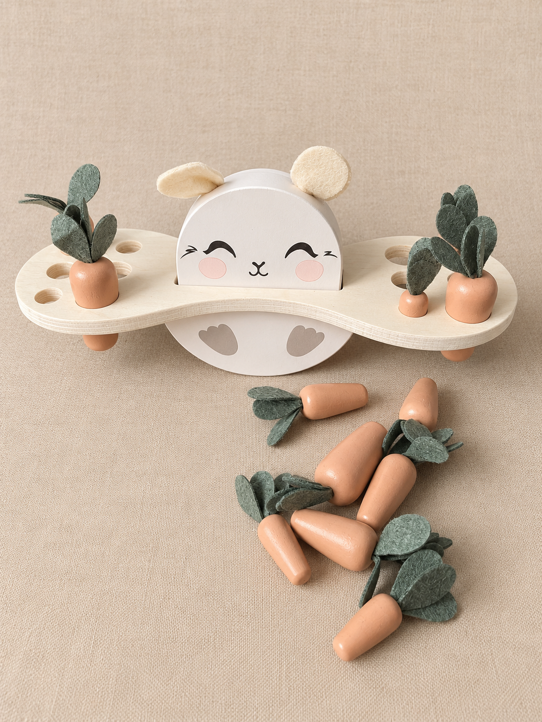 Bunny Balance - Puzzle - Bunny Balance - Bois
