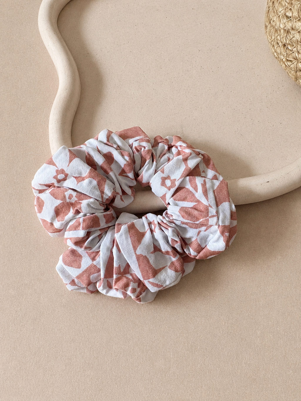 Chouchou cheveux Blossom - rose