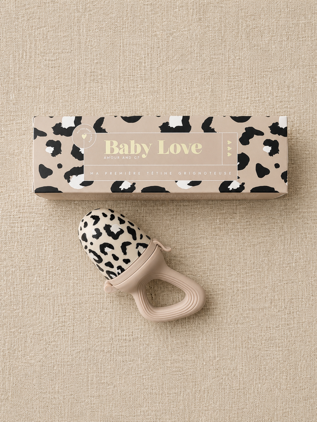 Tétine grignoteuse pour bébé - Coloris Sauvage